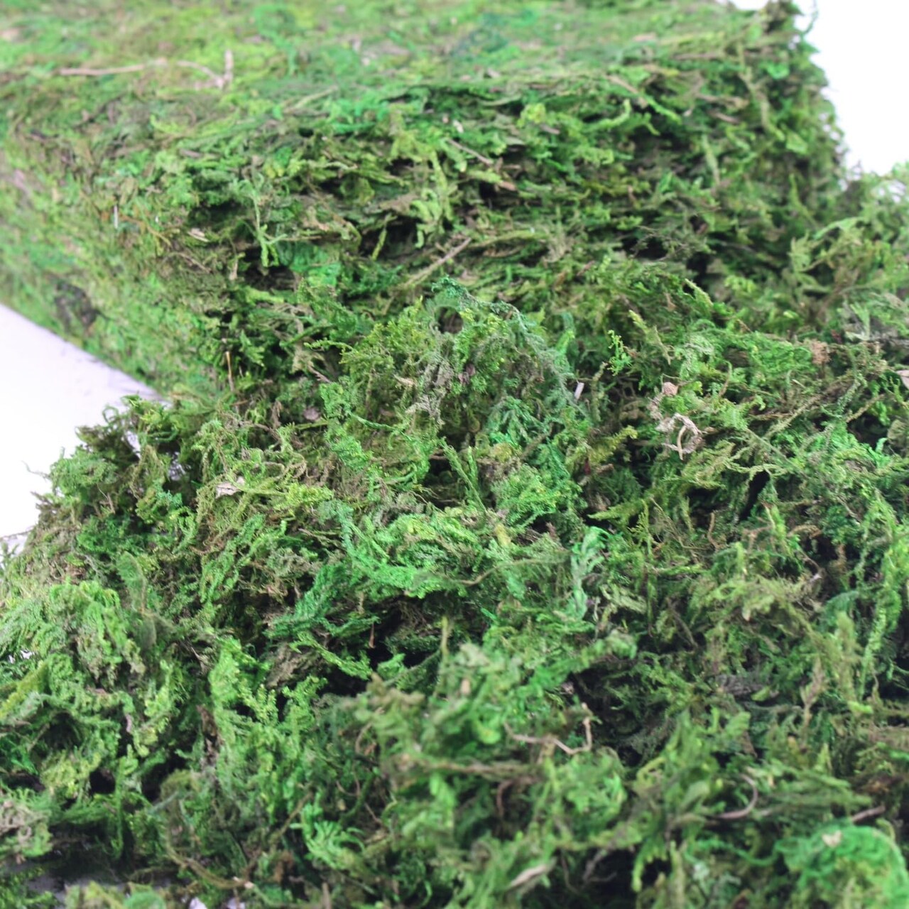 Artificial Moss, 10.5 OZ Green Moss for Decorating, Faux Moss for Crafts, Decorative Moss for Plants Indoor, Table Centerpieces, Fairy Garden Wedding Decor